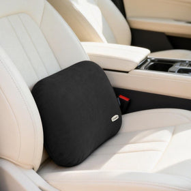 Carwales Emulsion Lumbar Pillow removable cover demonstration for easy cleaning