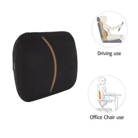 Carwales Emulsion Lumbar Pillow soft-support profile reducing seat fatigue