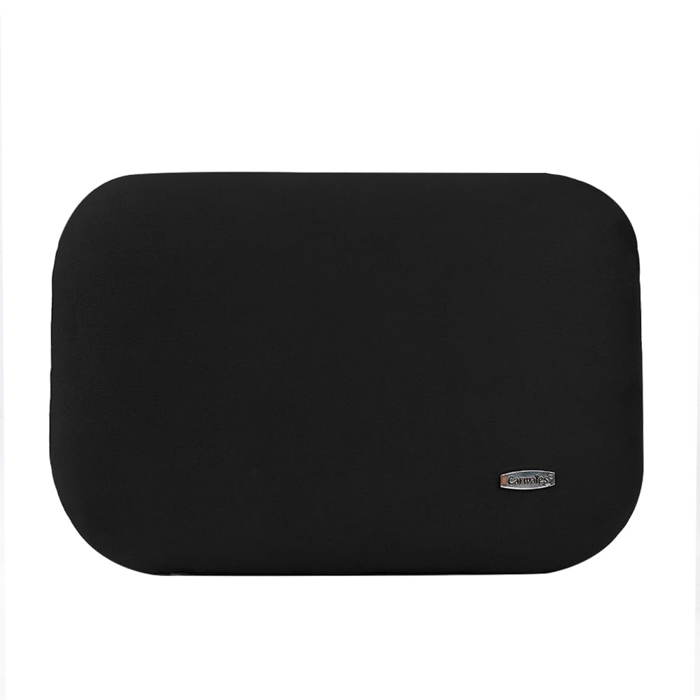 Carwales Emulsion Lumbar Pillow used as tailbone relief during prolonged sitting