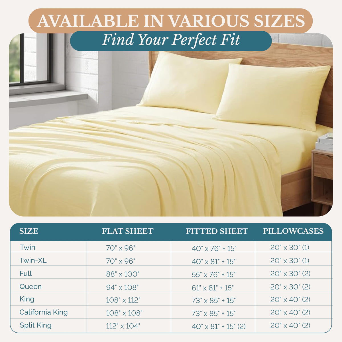 Casa Platino all-around elastic fitted sheet demonstrates a secure hold through the night.