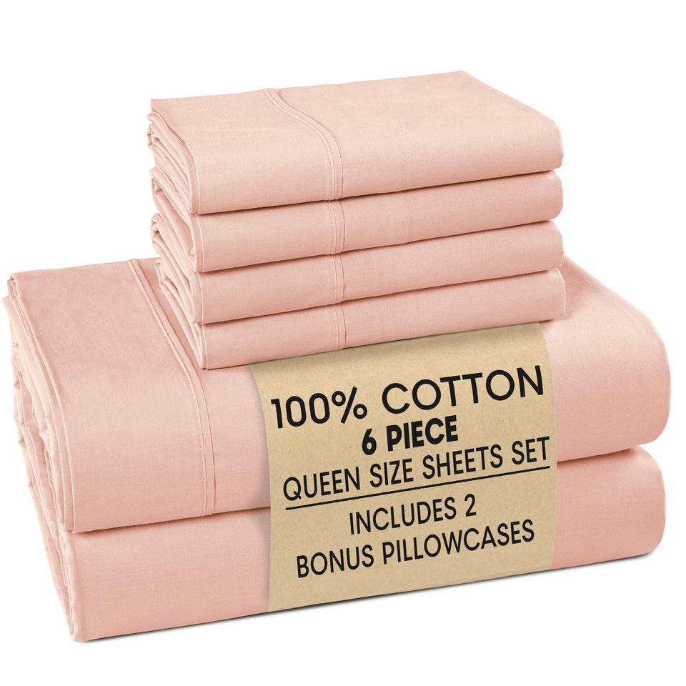 Casa Platino queen flat sheet in crisp percale for cool sleep.