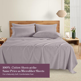 Casa Platino queen fitted sheet with 15-inch pockets for secure fit