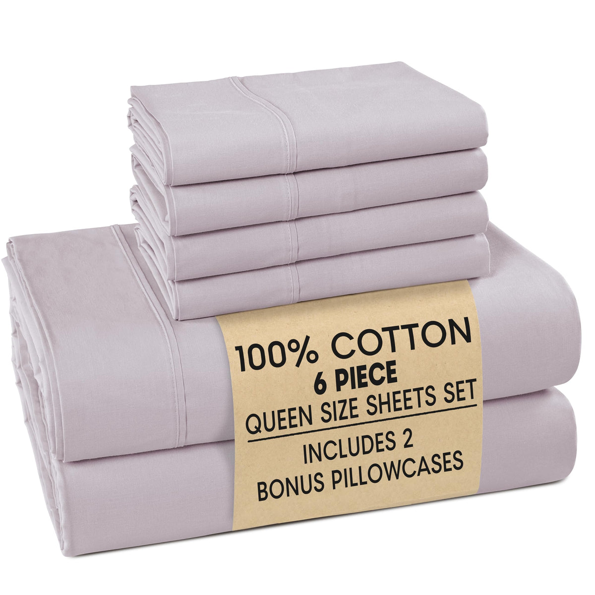 Casa Platino flat sheet in percale weave for crisp, breathable comfort