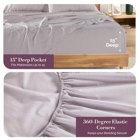 Casa Platino queen pillowcases offering plush softness and easy care
