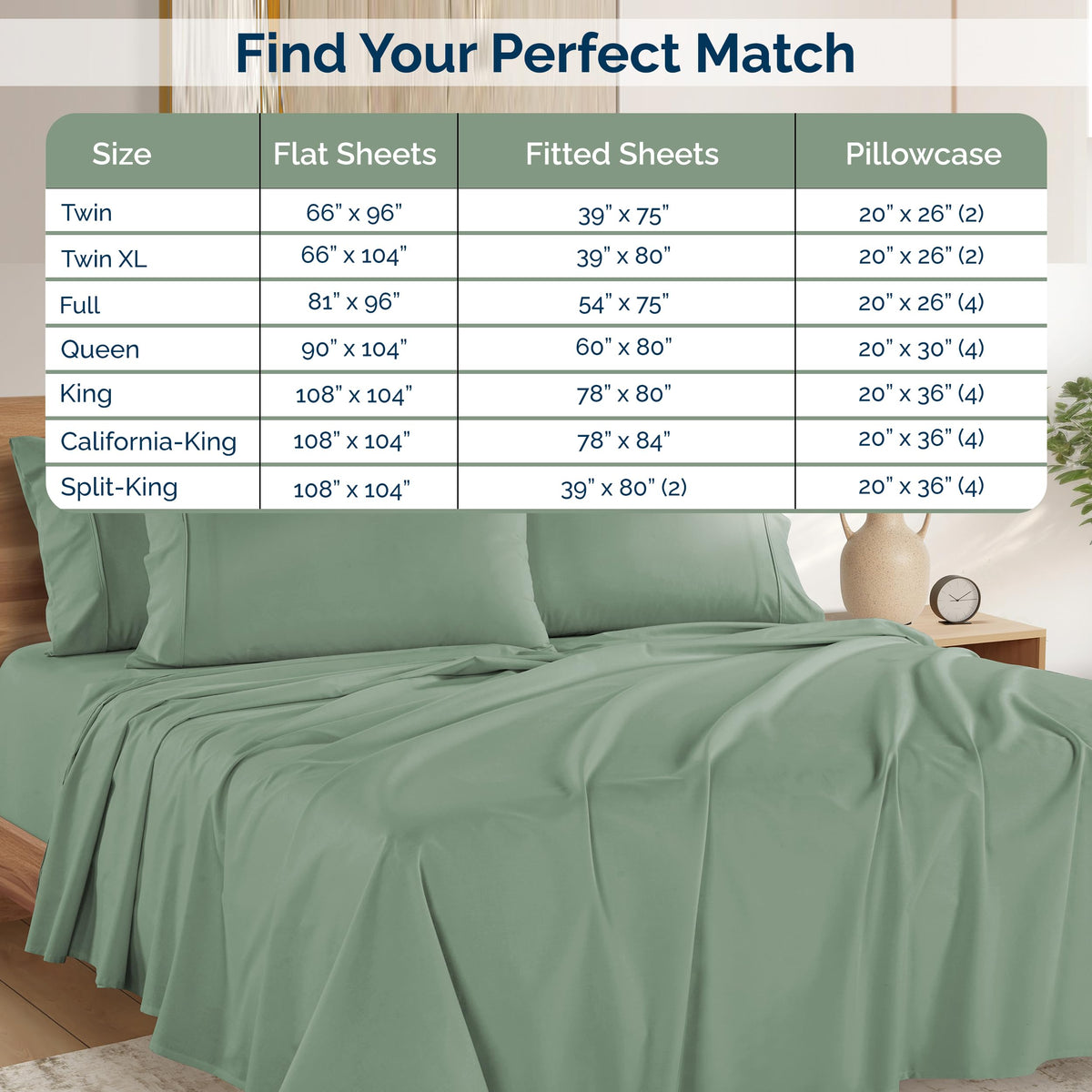 Casa Platino soft-texture sheets invite a comfortable night's sleep.