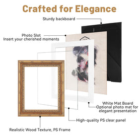 CasaDHG frame side detail highlights kickstand stability and ornate baroque flair.