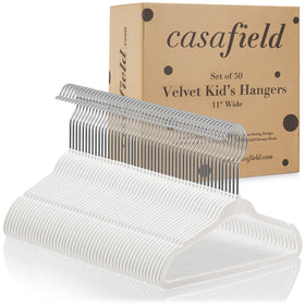 Casafield hanger features 360-degree swivel chrome hook resists rust.