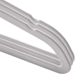 Casafield velvet kid's hangers gray 14inch slim profile fits small closets