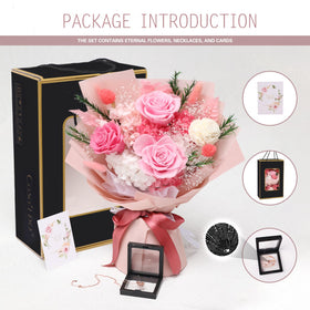 Casaido Christmas rose gift combines festive cheer with enduring beauty