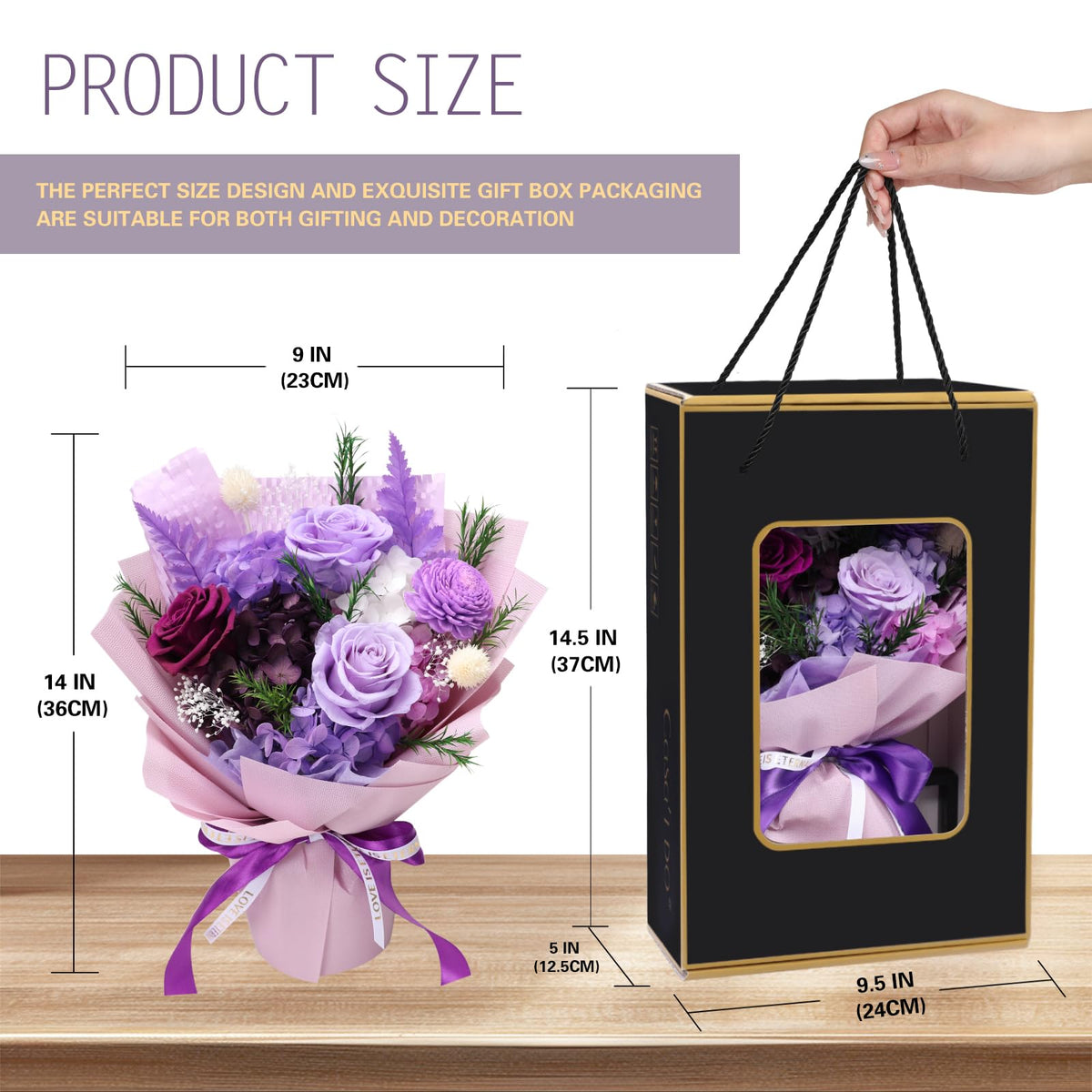 Casaido bouquet displayed on a table enhancing home decor