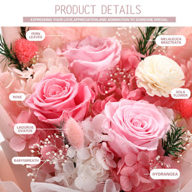Casaido forever roses bright color with no watering or sunlight required