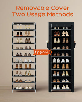CASAMAYA adjustable tiers let you store boots and tall footwear.