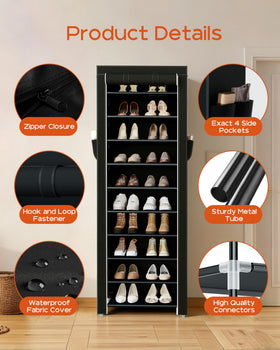 CASAMAYA entryway storage fits closets, porches, and hallways.