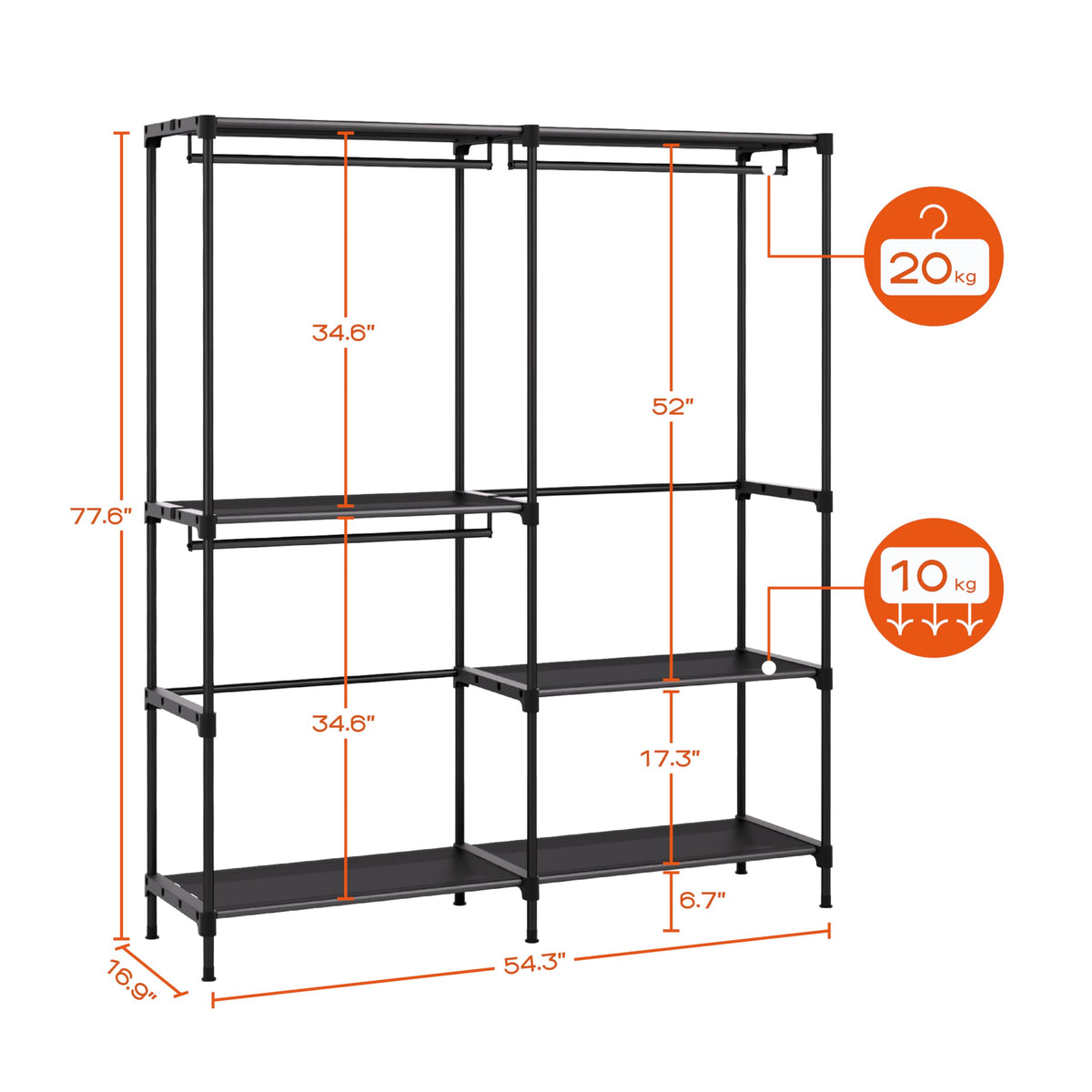 Casamaya sturdy steel tubing assembly indicates tool-free setup