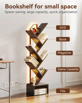 Casaottima corner bookcase with cabinet detail fits small spaces