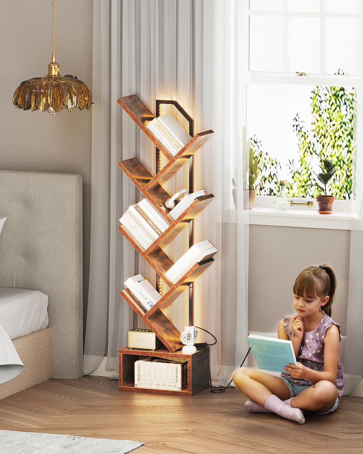 Casaottima assembly-ready shelf with labeled parts and clear instructions.