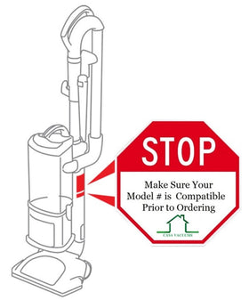 Casa Vacuums stretch-hose-with-integrated-end enables easy maneuvering.