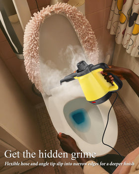 Casavorn 1200W steam cleaner for car detailing, removing dirt safely without chemicals