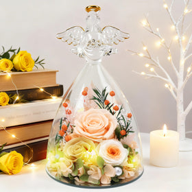 Casaido preserved rose close-up shows vivid petals and lasting color.