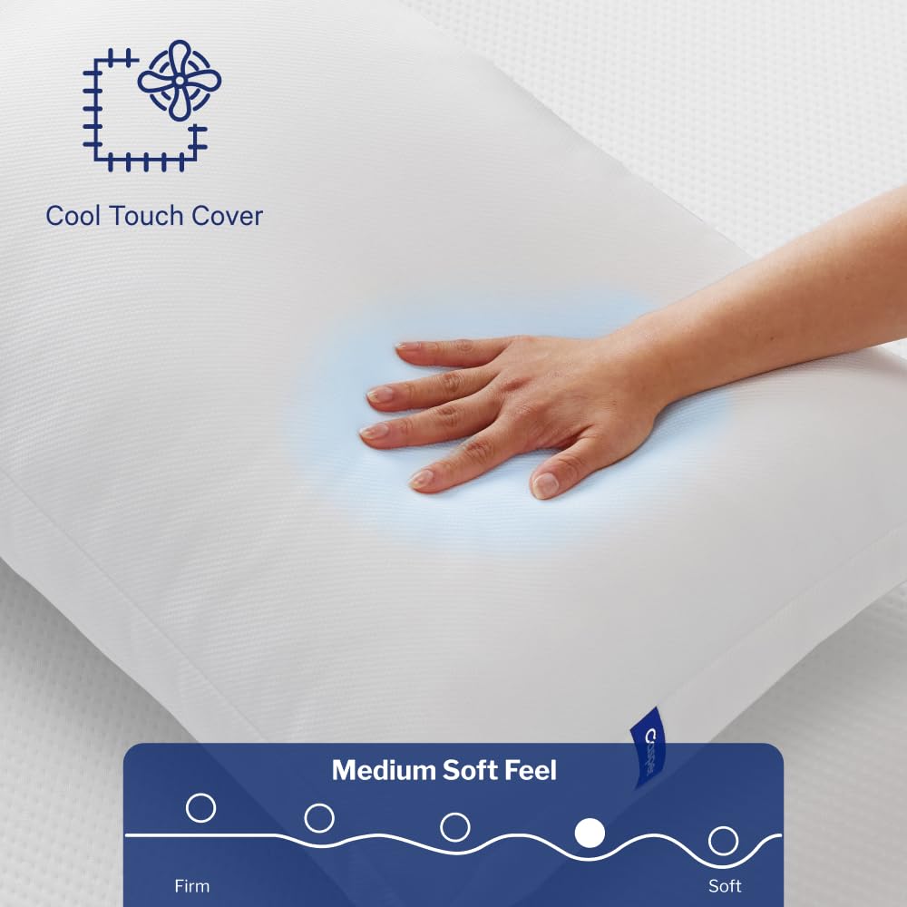 Casper down-alternative fill maintains loft and plushness without clumping