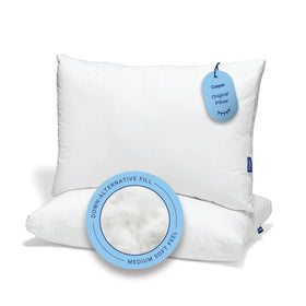 Casper Sleep Original Pillow inner-pillow construction supports head alignment through the night