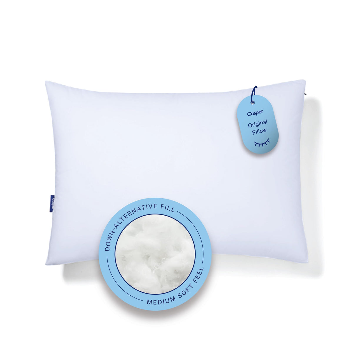 Casper Sleep Original Pillow king size with pillow-in-pillow design for all sleep positions
