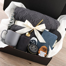 CASTATEO Get Well Soon Basket unboxing showing a ready to gift care package