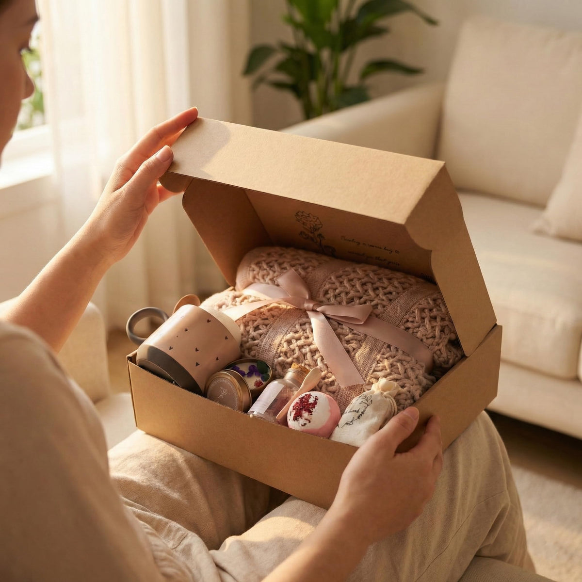 CASTATEO gift-ready kraft box delivering effortless gifting