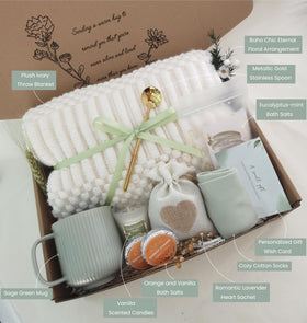 Castateo bath salts offer a tranquil soak for gentle pampering.