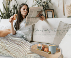 Castateo gold spoon with lavender sachet invites calming rituals and aromatherapy moments.