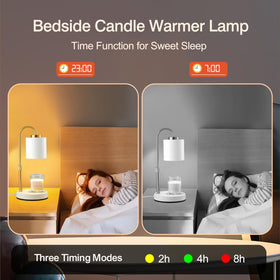 CASTLELIFE bedroom ambience with soft glow and steady fragrance