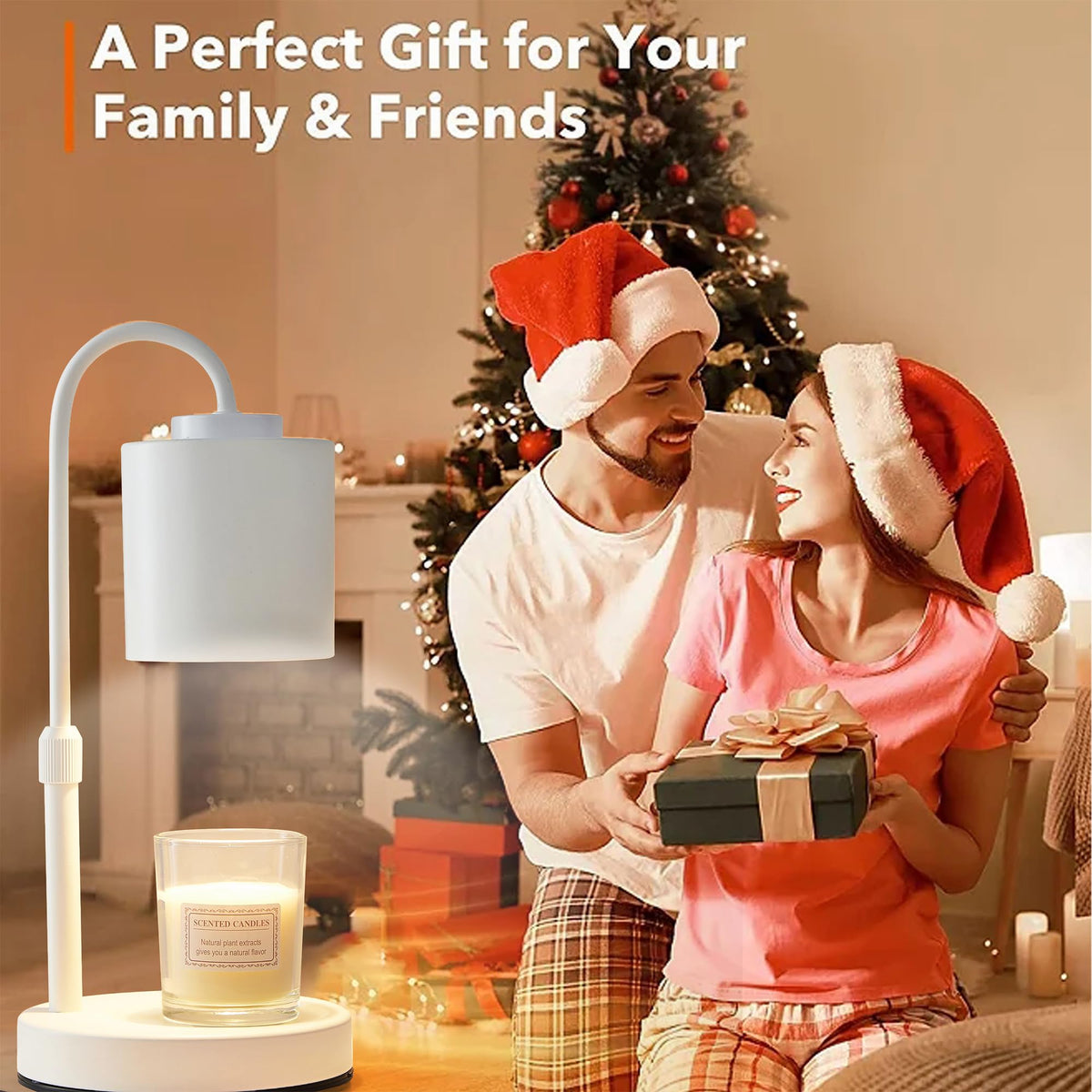 CASTLELIFE Candle Warmer Lamp comes gift-ready, ideal for holidays or special occasions.