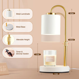 CASTLELIFE wax warmer height-adjustable pole for customizable heat and scent
