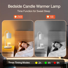 CASTLELIFE Warmer Lamp adds elegant decor while evenly dispersing fragrance in any room.
