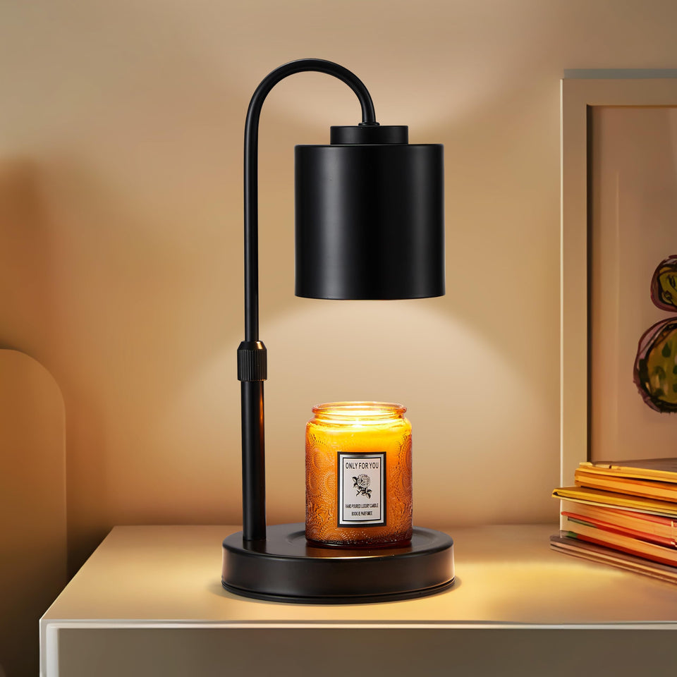 CASTLELIFE candle warmer lamp timer display for safe, even fragrance diffusion.