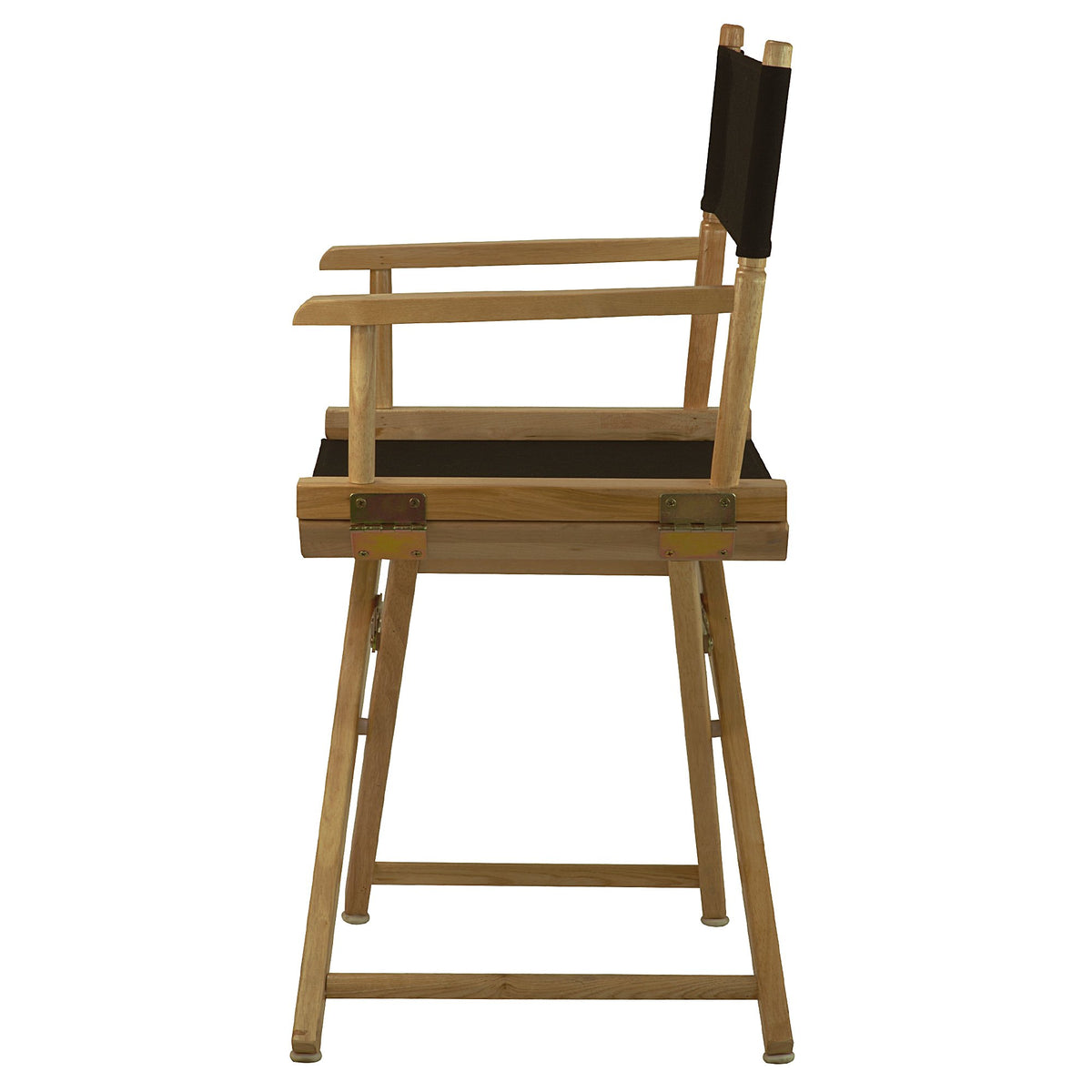 Casual Home Built-in armrests provide supportive comfort on the director's chair.