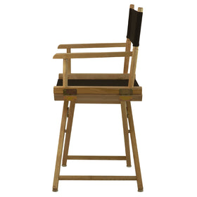 Casual Home Built-in armrests provide supportive comfort on the director's chair.