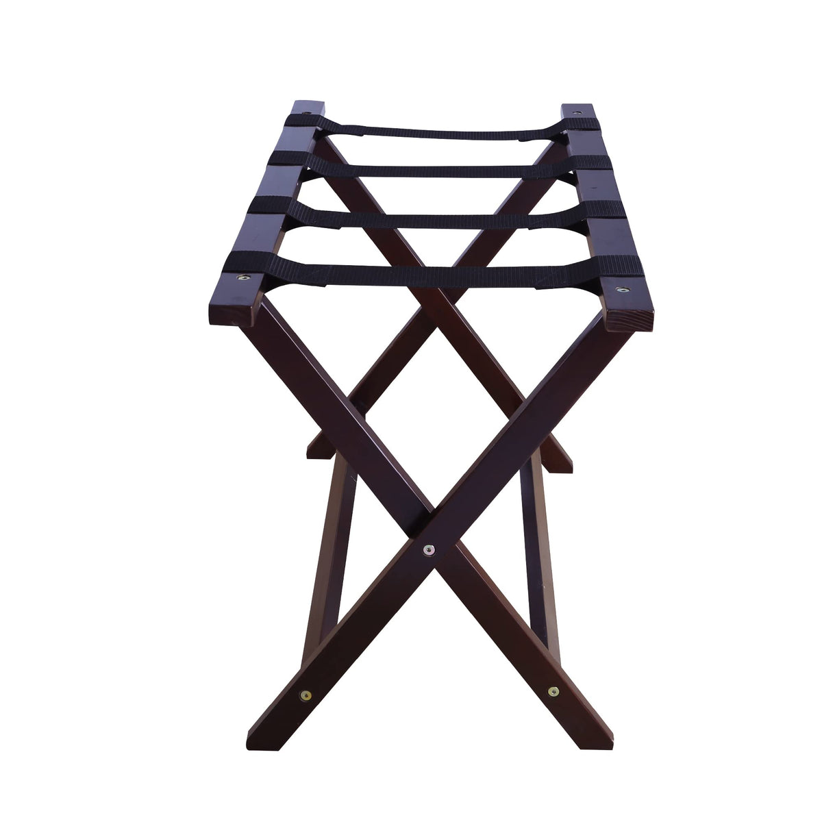 Casual Home luggage rack folded for compact storage