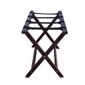 Casual Home luggage rack folded for compact storage