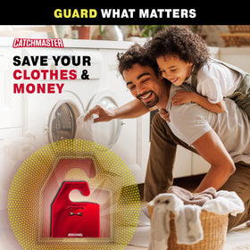 Catchmaster glue-trap closeup shows extra-strength adhesive for longer-lasting capture.
