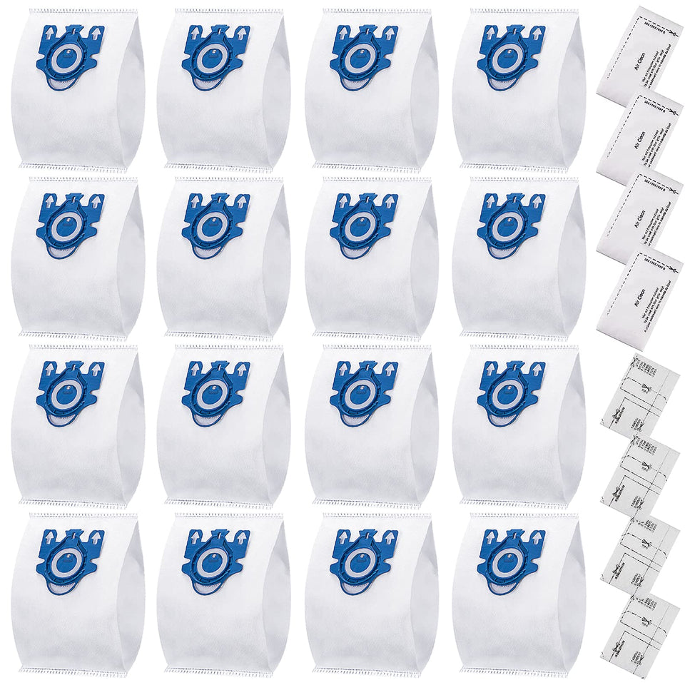 CauYien Miele AirClean 3D GN bags 16-pack packaging for long-term replacement.