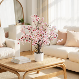 Caxchiling Cherry Blossom Tree 2ft wedding table decor for romantic ambiance