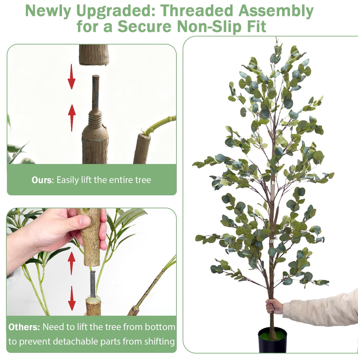 Caxchiling 1-minute assembly makes setup quick for homes or offices.