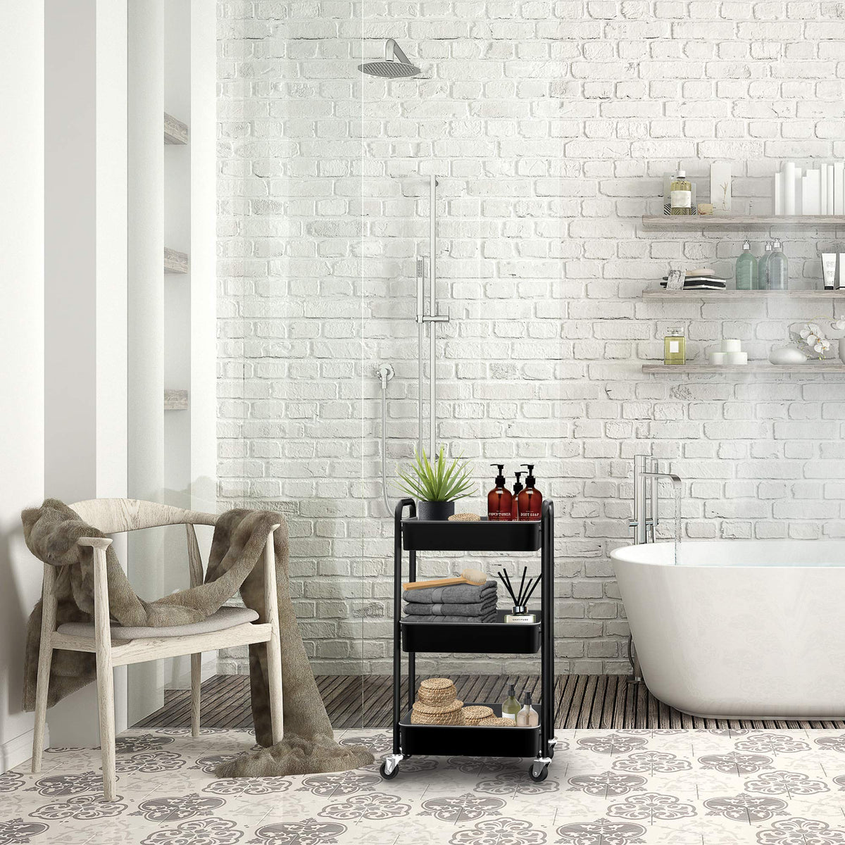 CAXXA mesh baskets closeup displays durable storage compartments