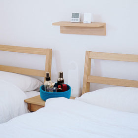 Cazzon small baskets rainbow on nightstand keeps items neatly organized