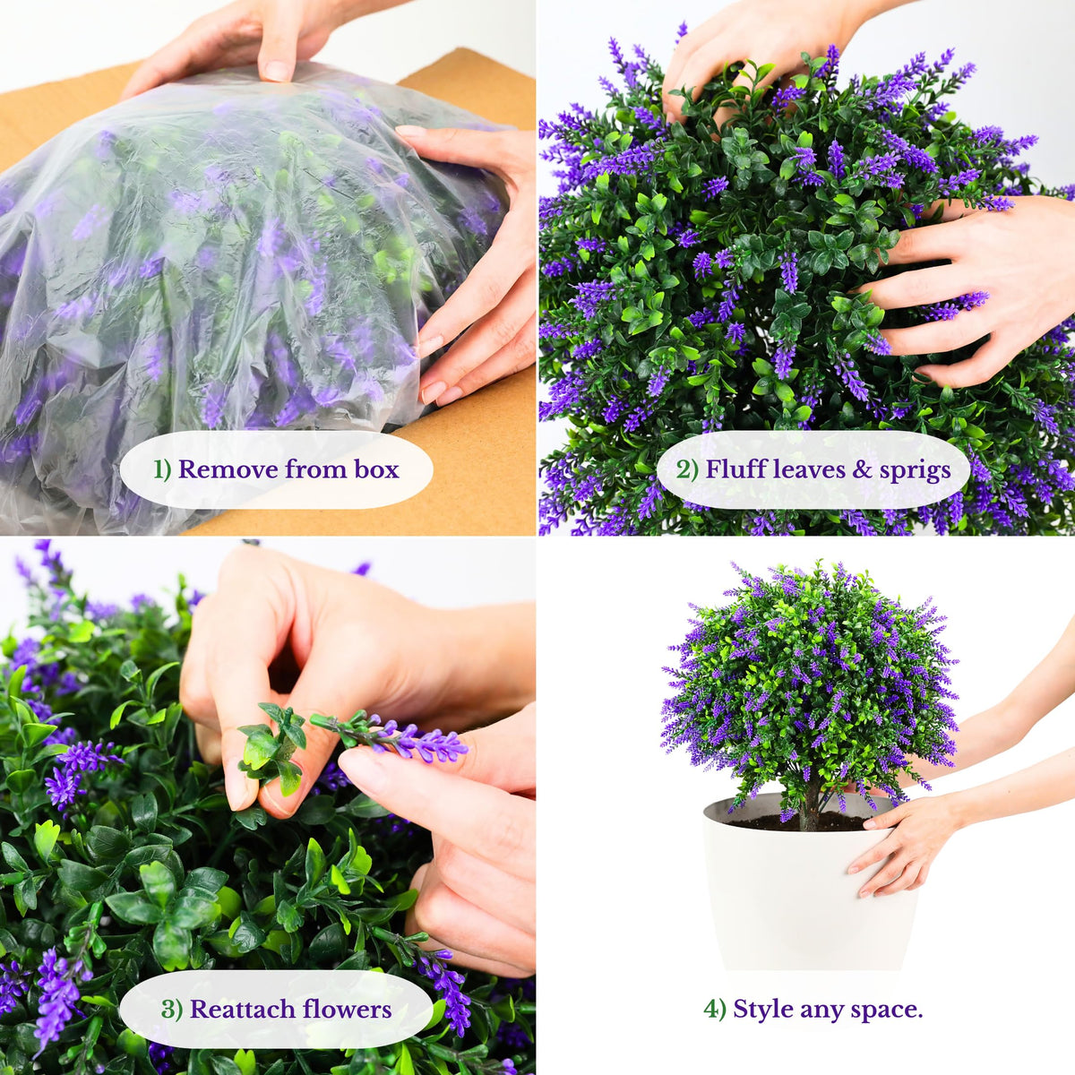 CAZZOVA maintenance-free greenery for front doors and porches.