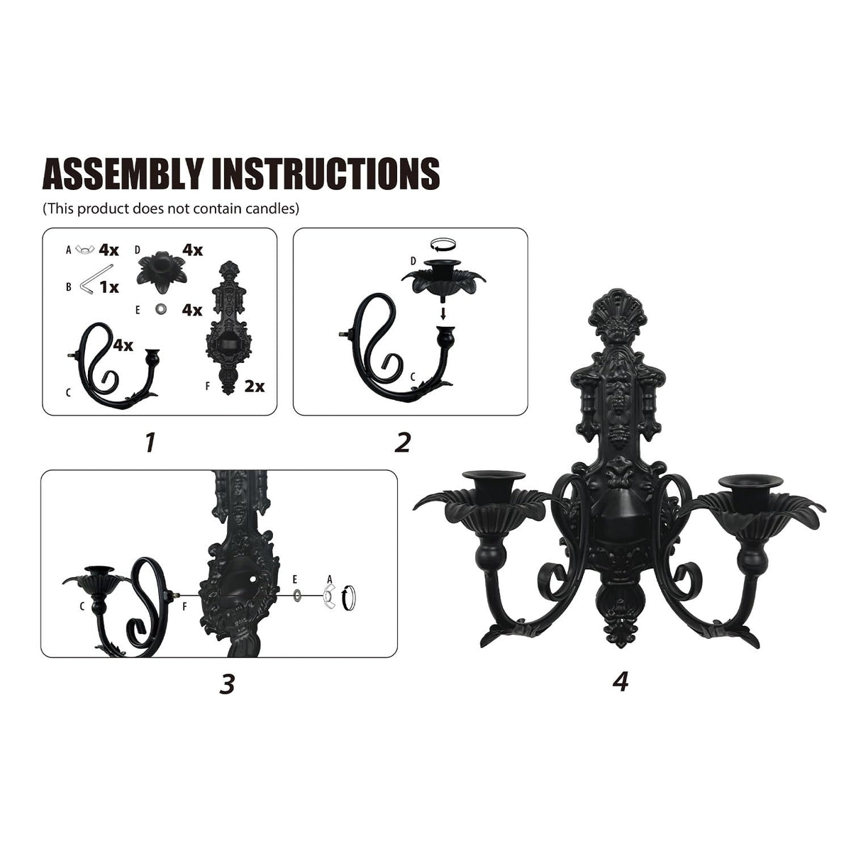 CC Wonderland Zone rustic metal candle holder complements rustic room aesthetics.
