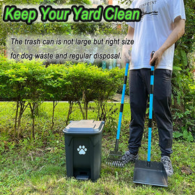 CCAATVG 100 heavy-duty bags included for tidy, leak-resistant waste handling