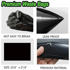 CCAATVG backyard waste bin designed for convenient outdoor dog waste disposal