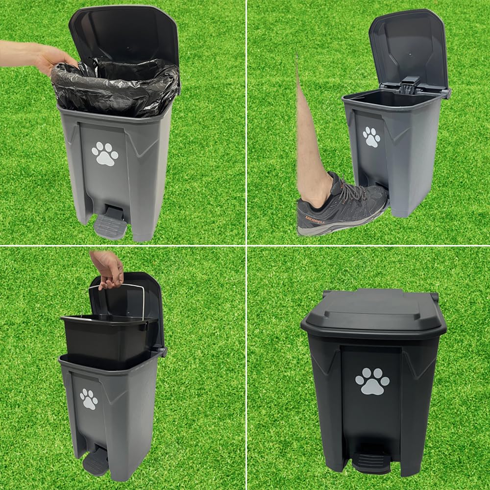 CCAATVG foot-pedal operation allows hands-free waste disposal